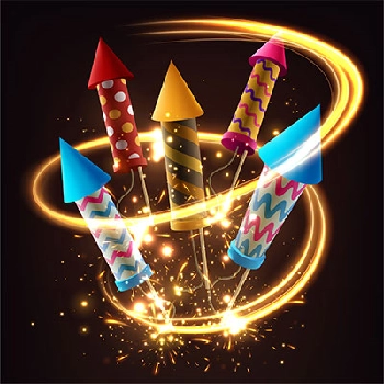 Aerial Rocket Fireworks for Diwali - High Flying Rockets at S3 Crackers